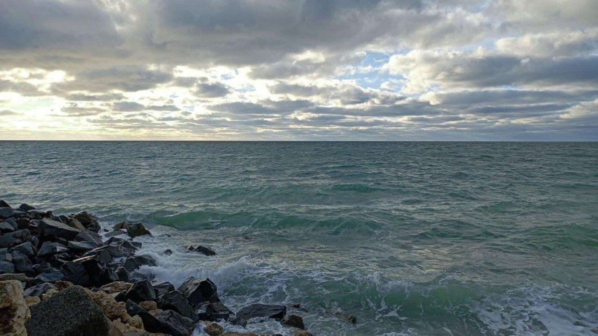 Отмели на побережье черного моря