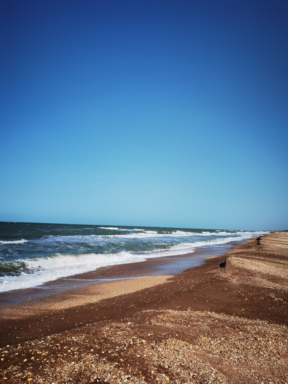 Каспийское море пляж