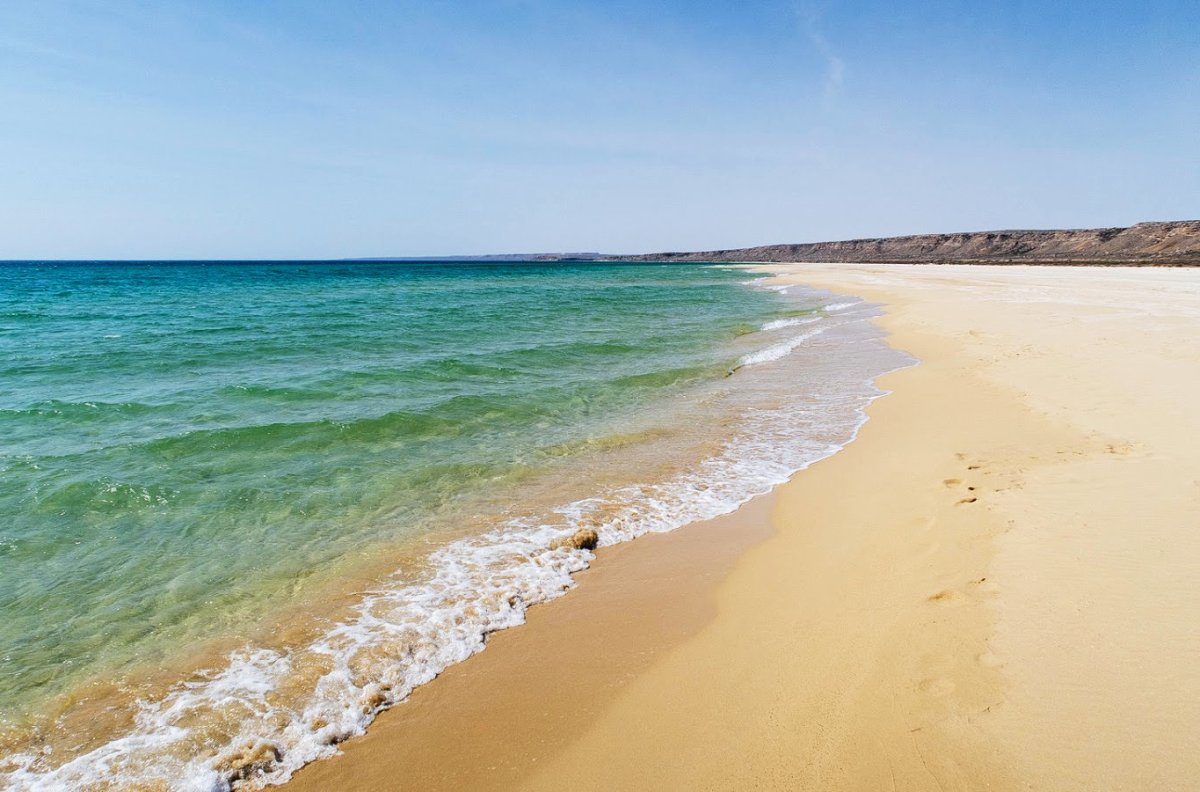 Астрахань Каспийское море пляж