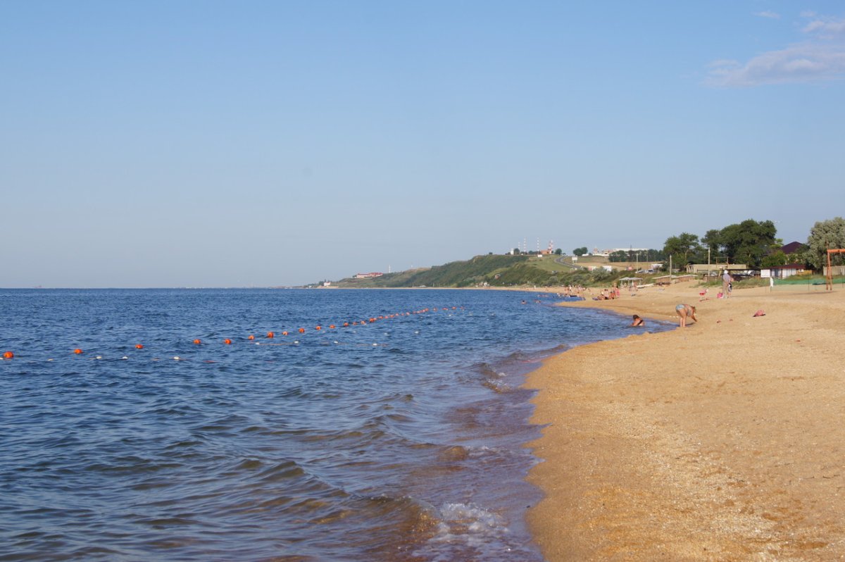 Азовское море Щелково фото достопримечательности пляжи