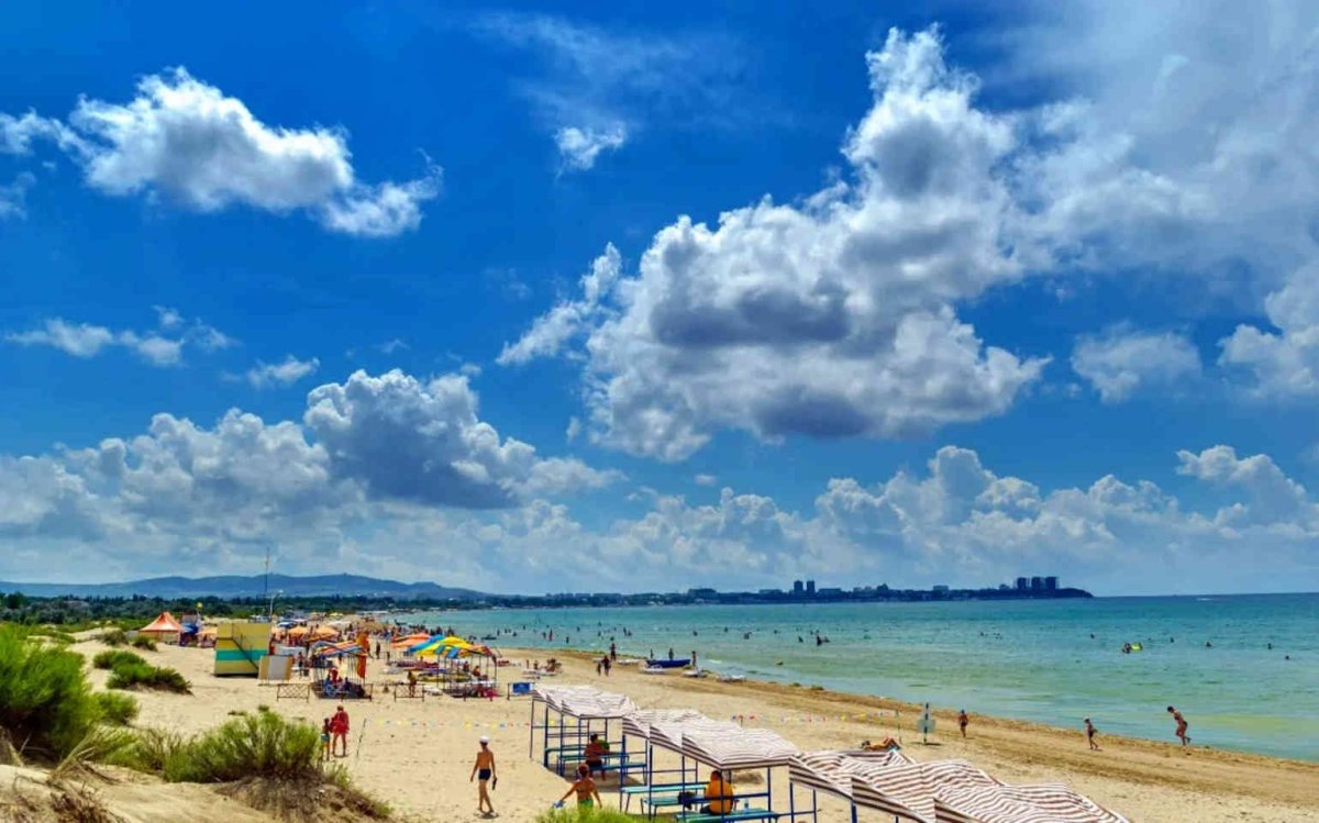 Поселок Джемете Анапа море