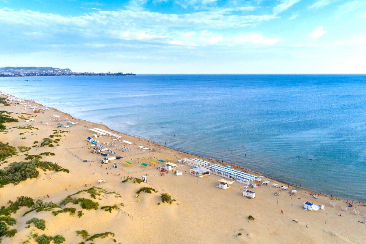 Поселок Джемете Анапа море