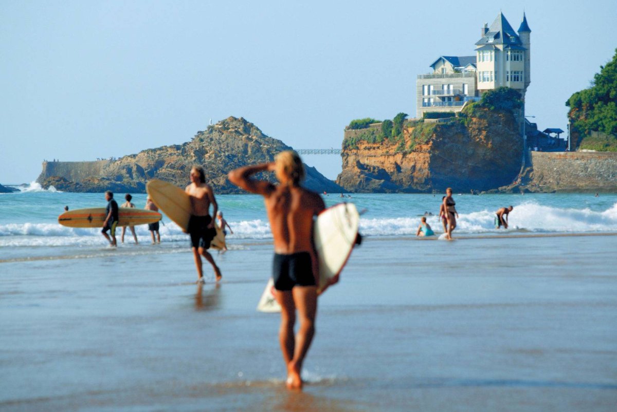 Biarritz туристы