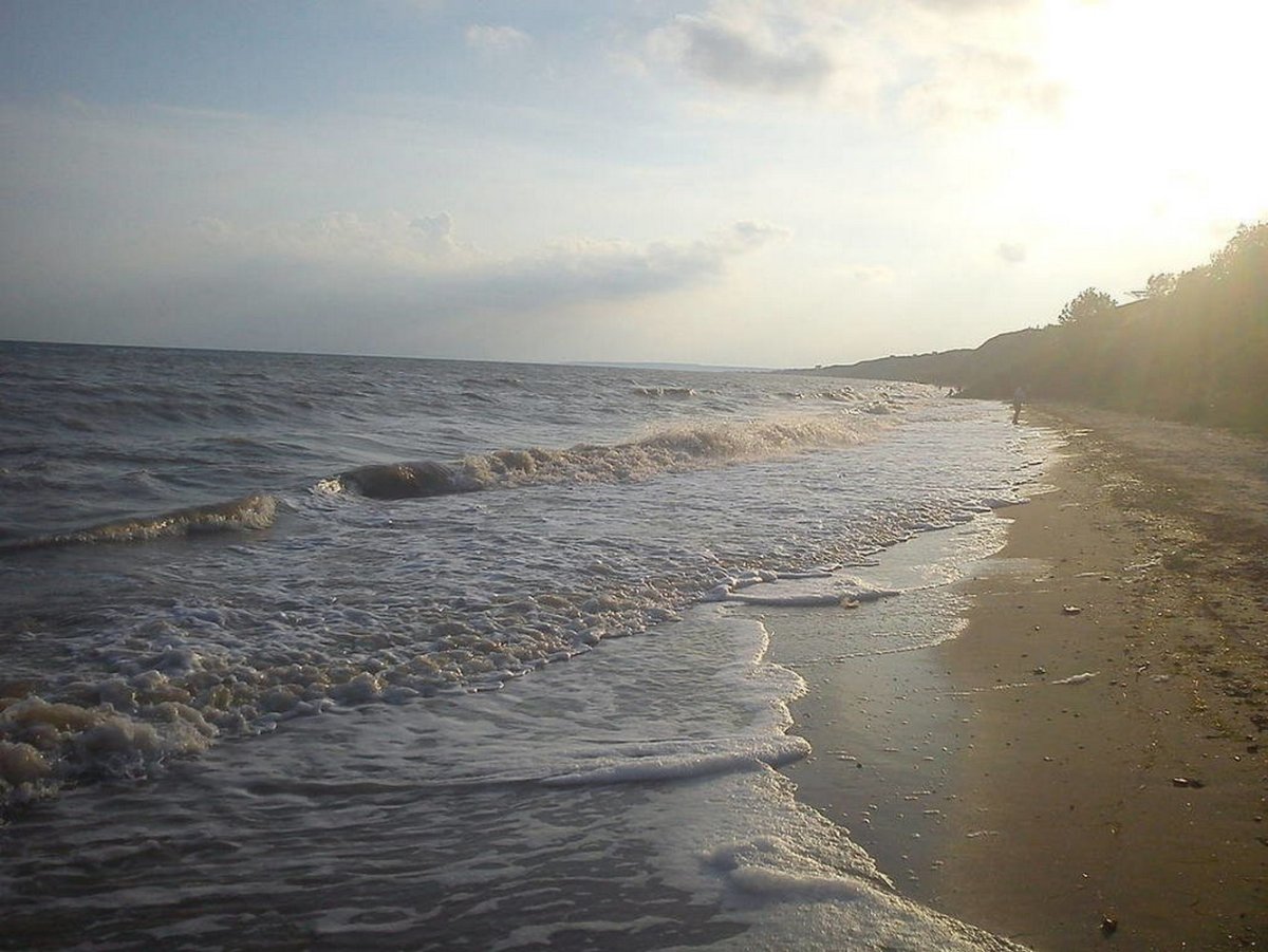 Азовское море обмелело