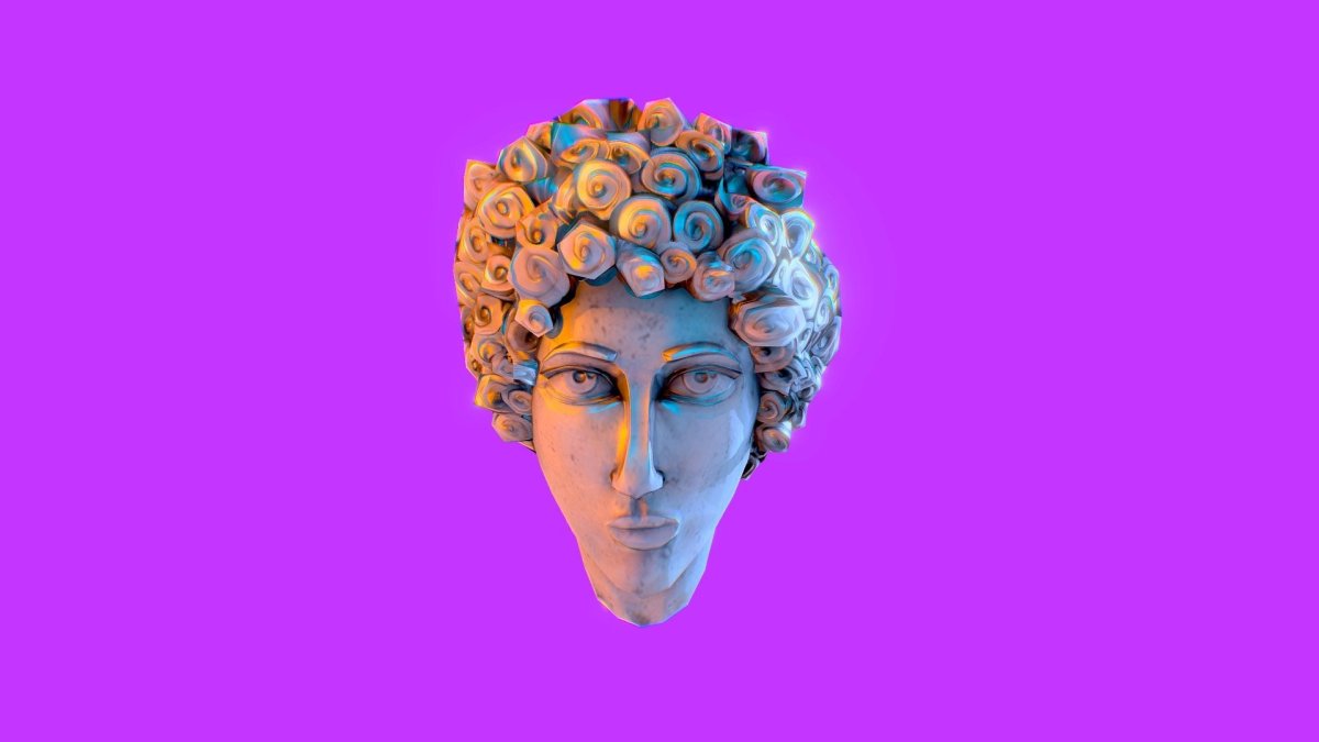 Скульптура голова