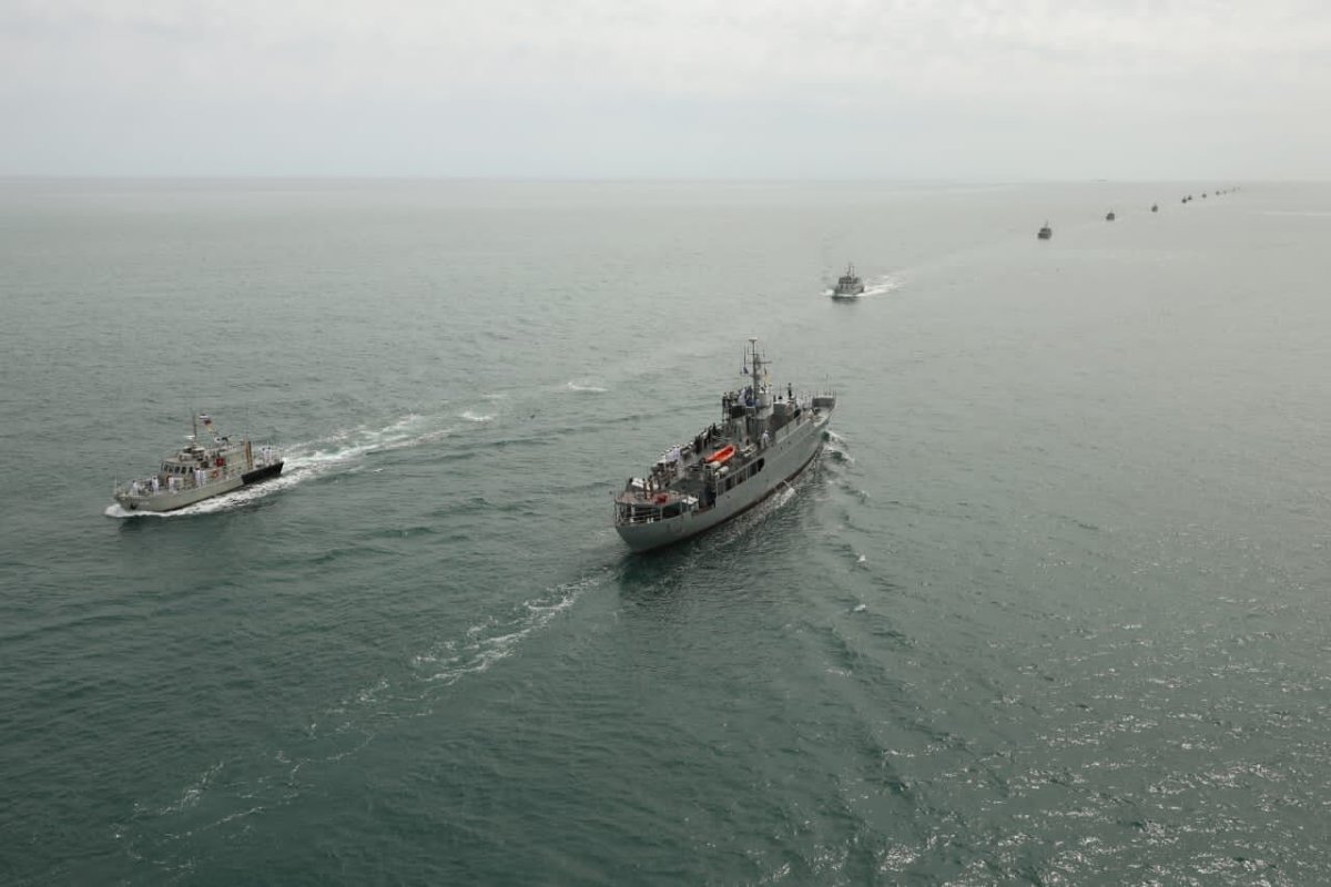 Иран море
