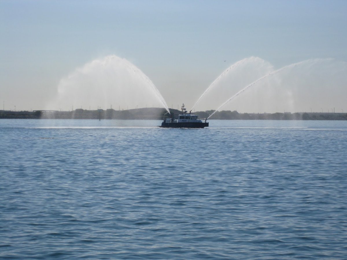 Военные корабли в Каспийском море