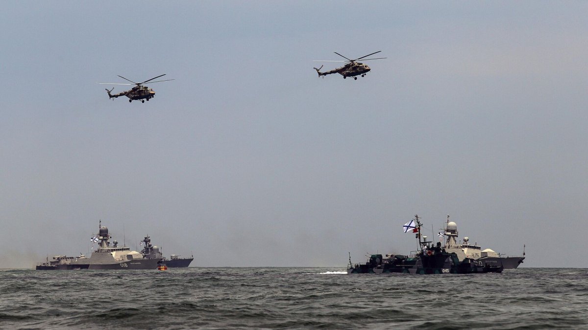 День ВМФ В Каспийске 2022