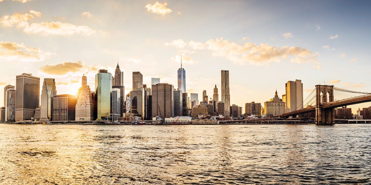 New York Манхэттен панорама