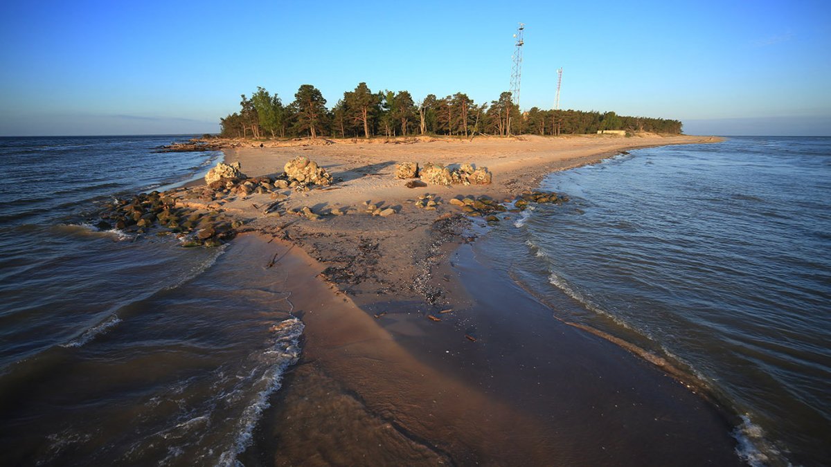 Мыс колка Латвия