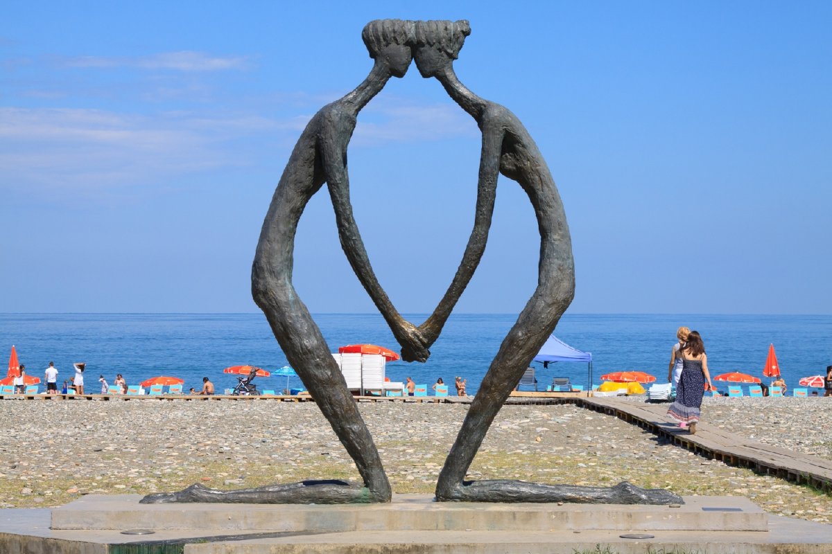 Грузия Батуми море пляжи