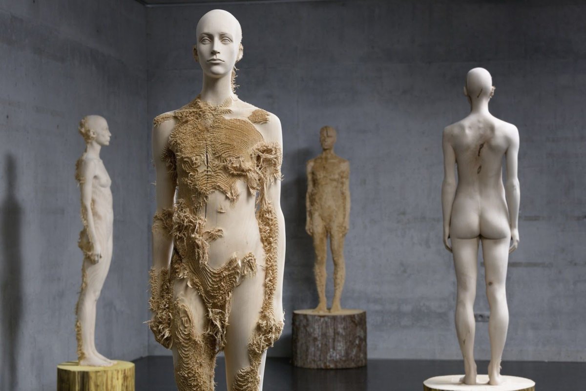 Скульптуры Деметз Арона (Aron Demetz)
