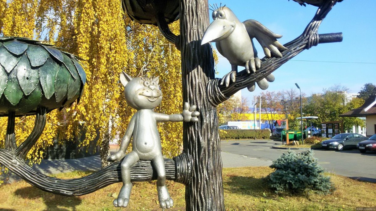 Воронеж ул Лизюкова памятник коту