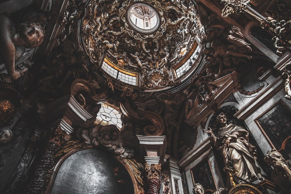 Dark Academia aesthetic архитектура