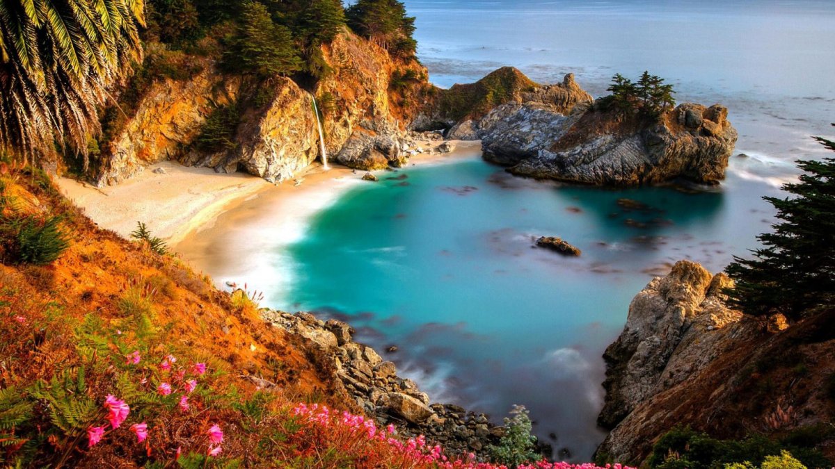 Побережье Биг-сюр (big-sur), Калифорния