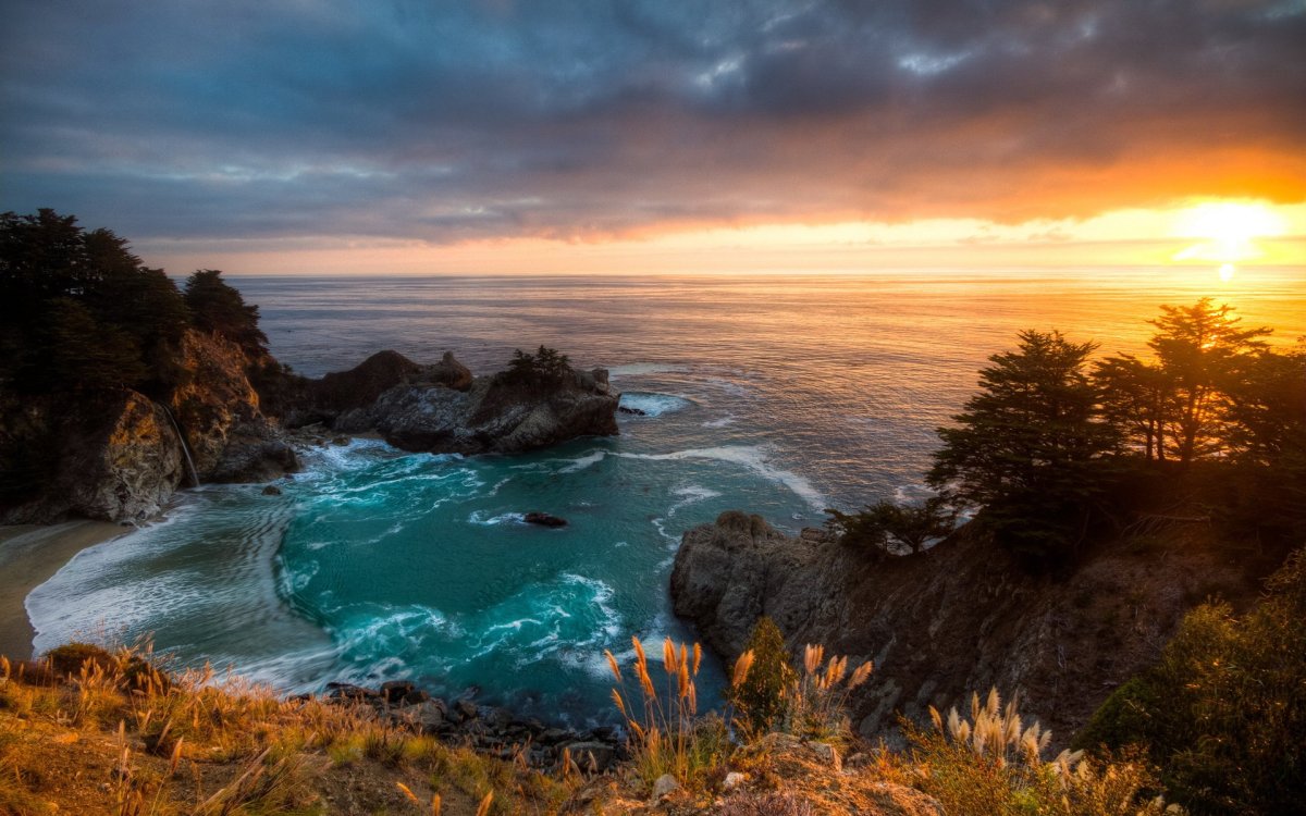 MCWAY Falls, California