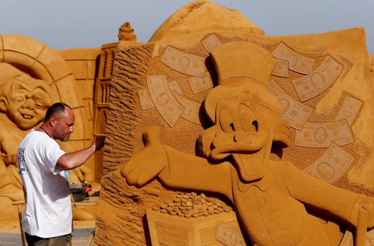Фестиваль песчаных скульптур Sand Sculpture Festival