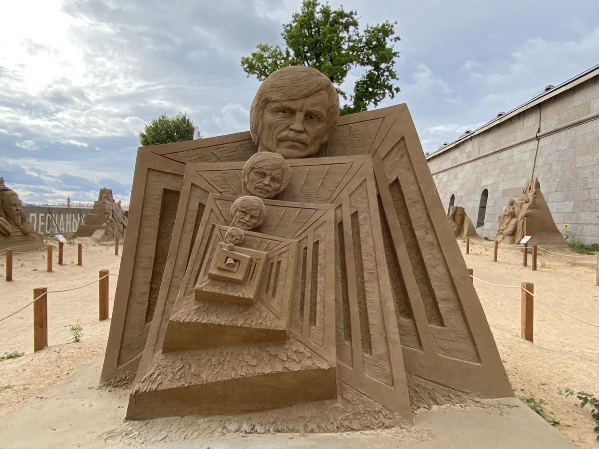 Песчаный скульптуры Петербург