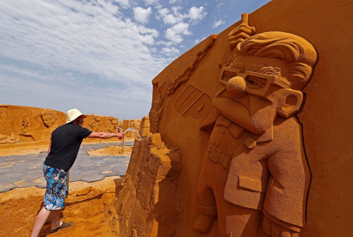 Фестиваль песчаных скульптур Sand Sculpture Festival