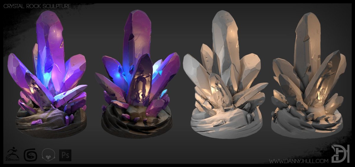 Кристалл Zbrush