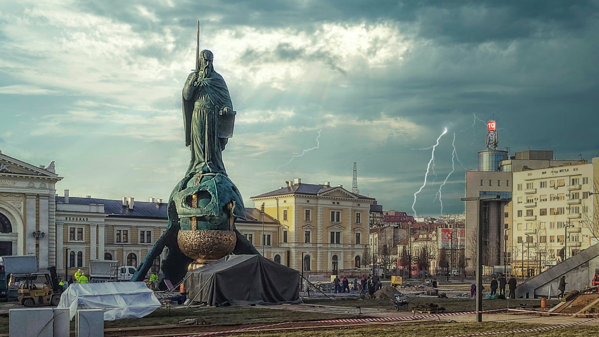 Стефан Неманя памятник