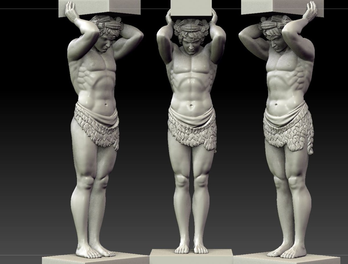 3d модель "Атлант" STL