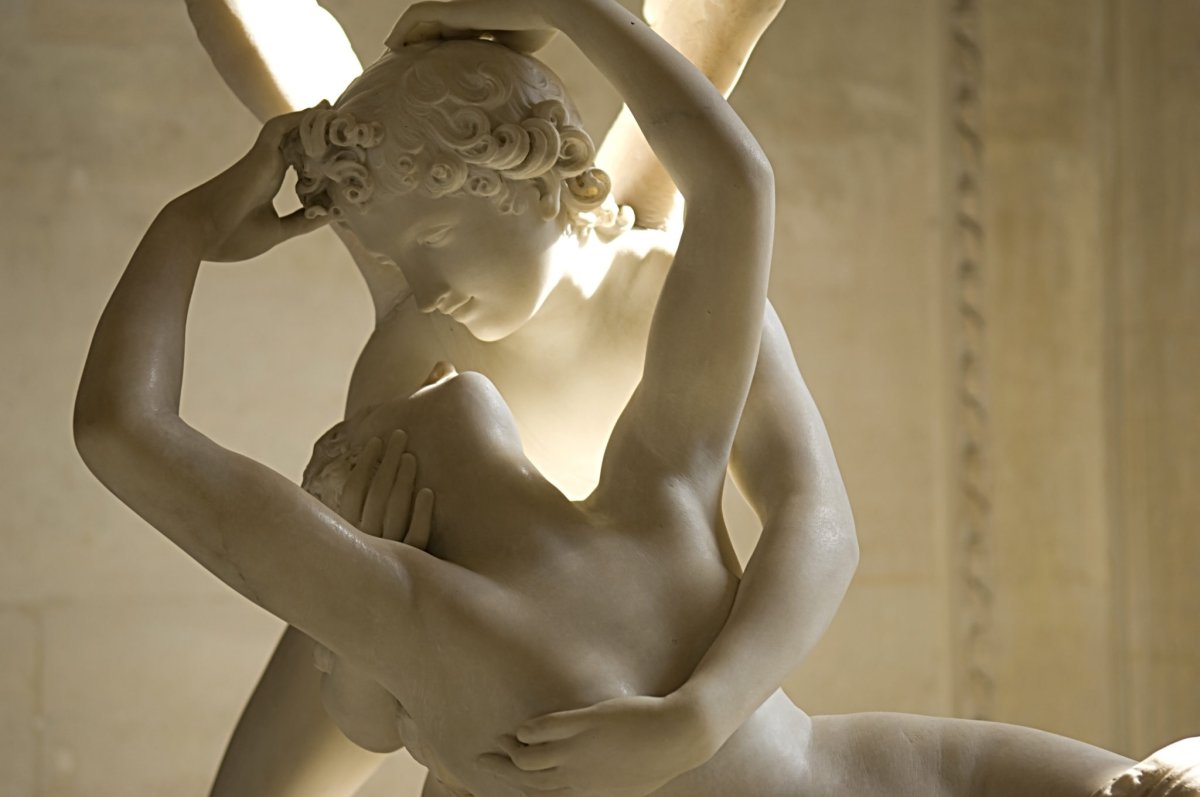 Антонио Канова. Амур и Психея (1787—1793, Париж, Лувр)