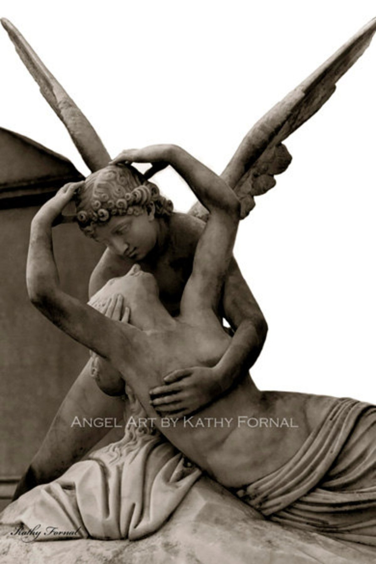 Eros and Psyche скульптура