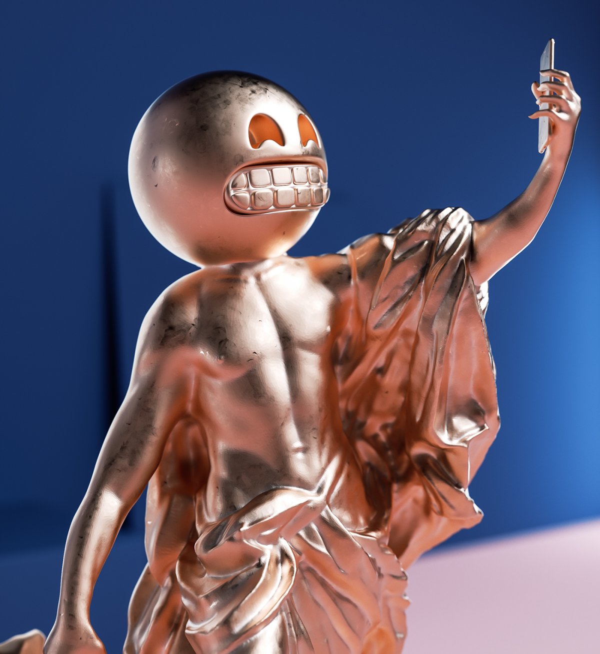 Emoji Sculpture
