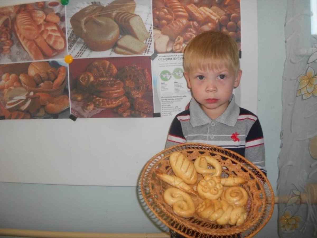 Хлебобулочные изделия в садик