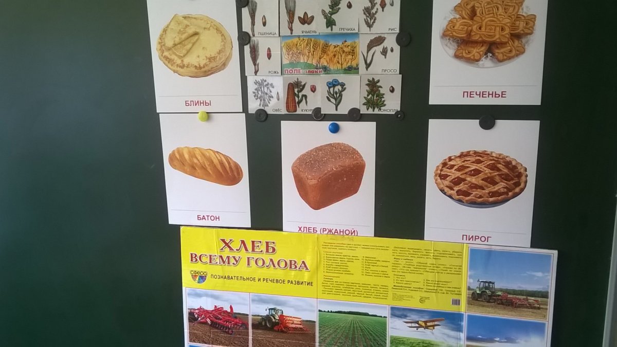 Демонстрационный материал про хлеб