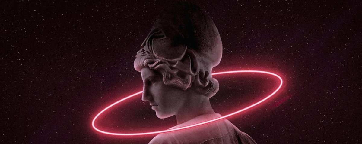 Античные скульптуры неон