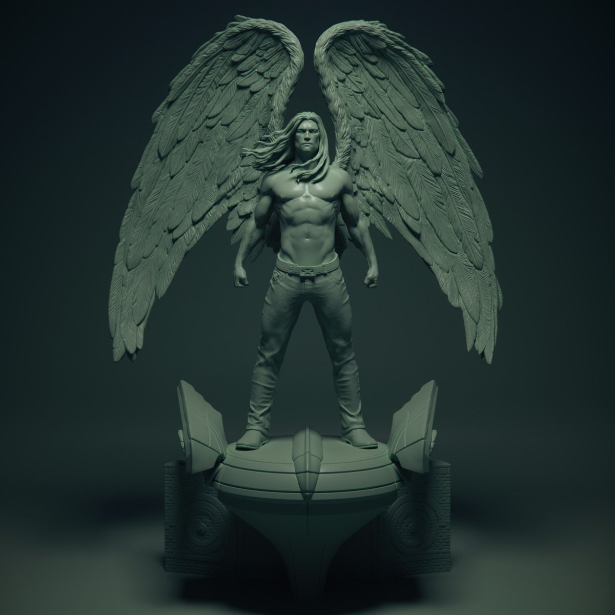 Ангел Zbrush