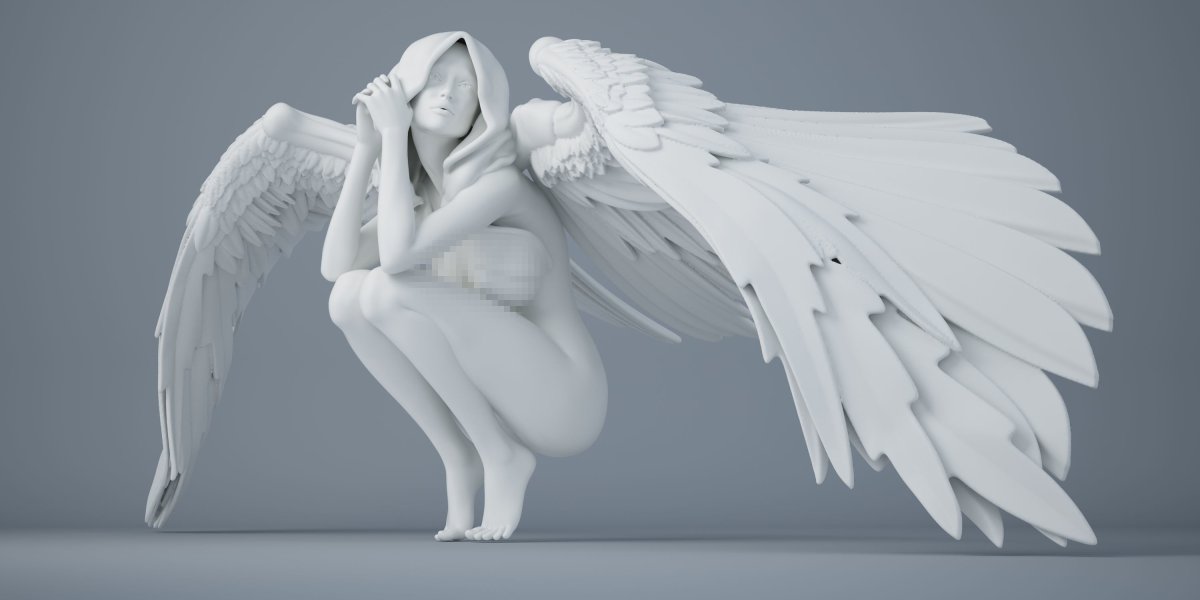 Ангел 3d