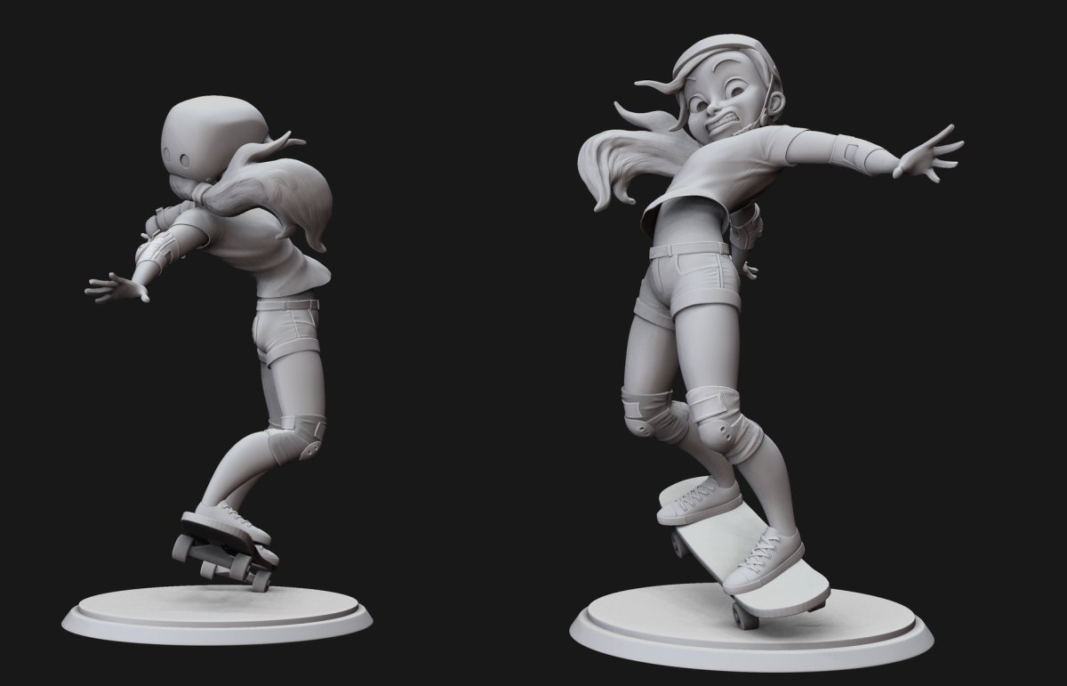 Мультяшные персонажи для 3d моделирования