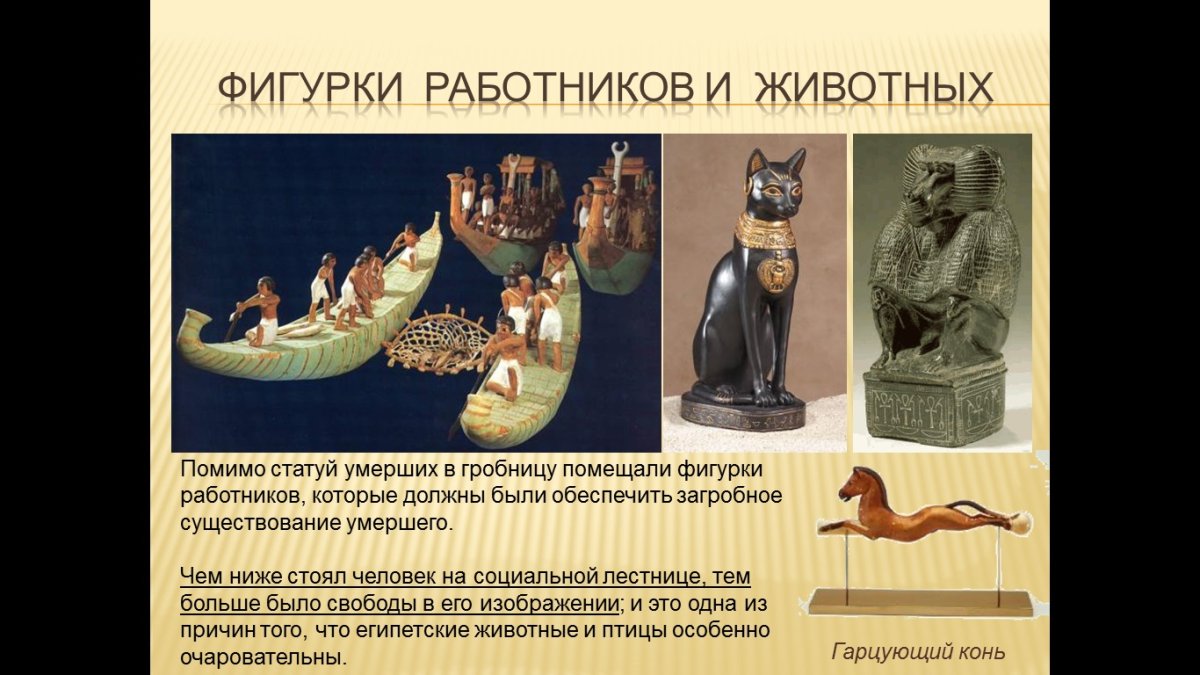 Каноны скульптуры древнего Египта