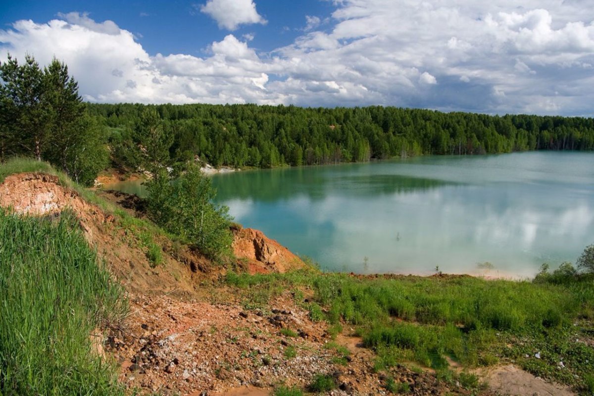 Озеро Апрелька Гурьевский