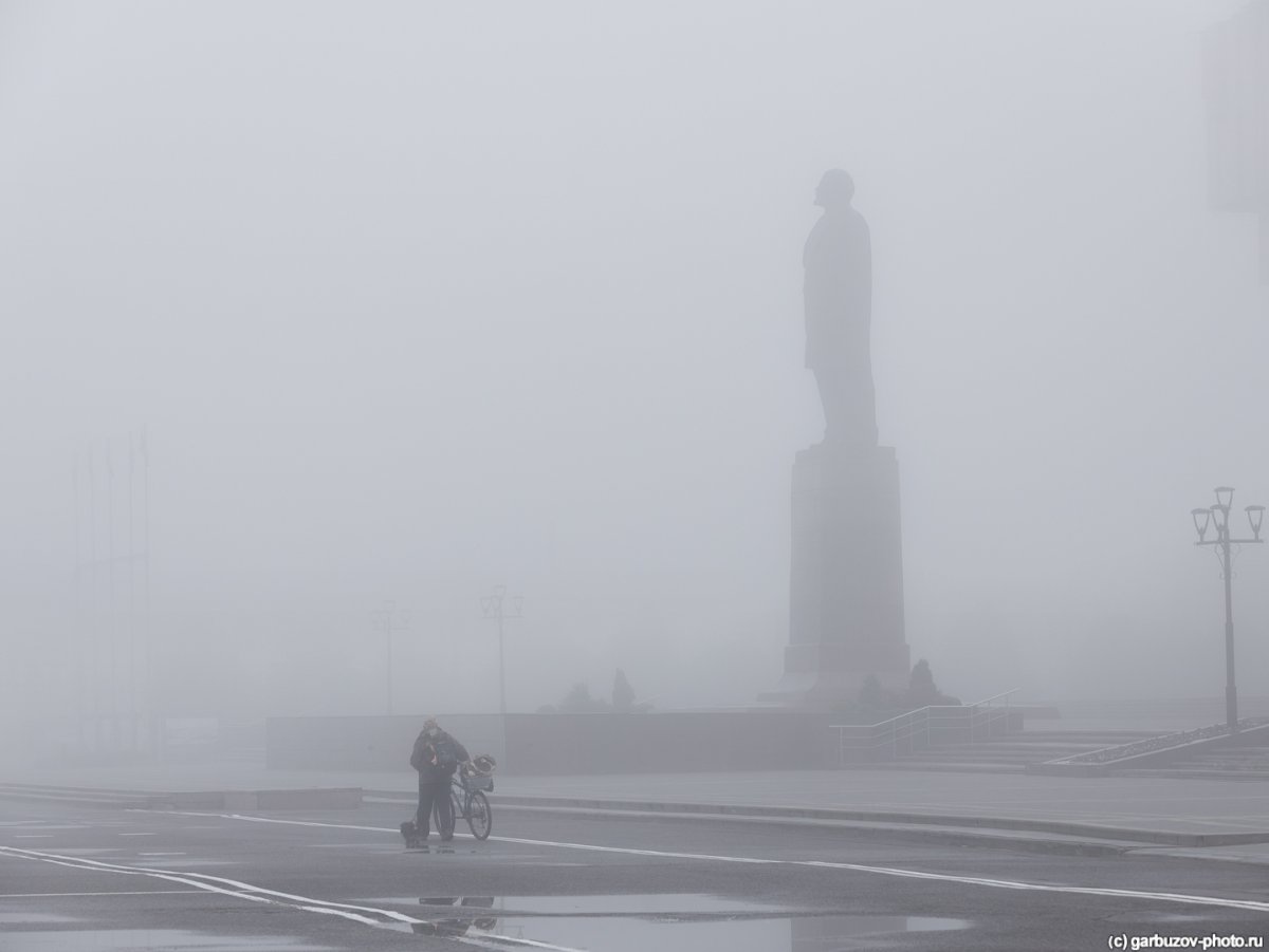 Кремль в тумане