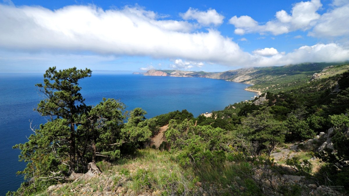Крымское побережье черного моря