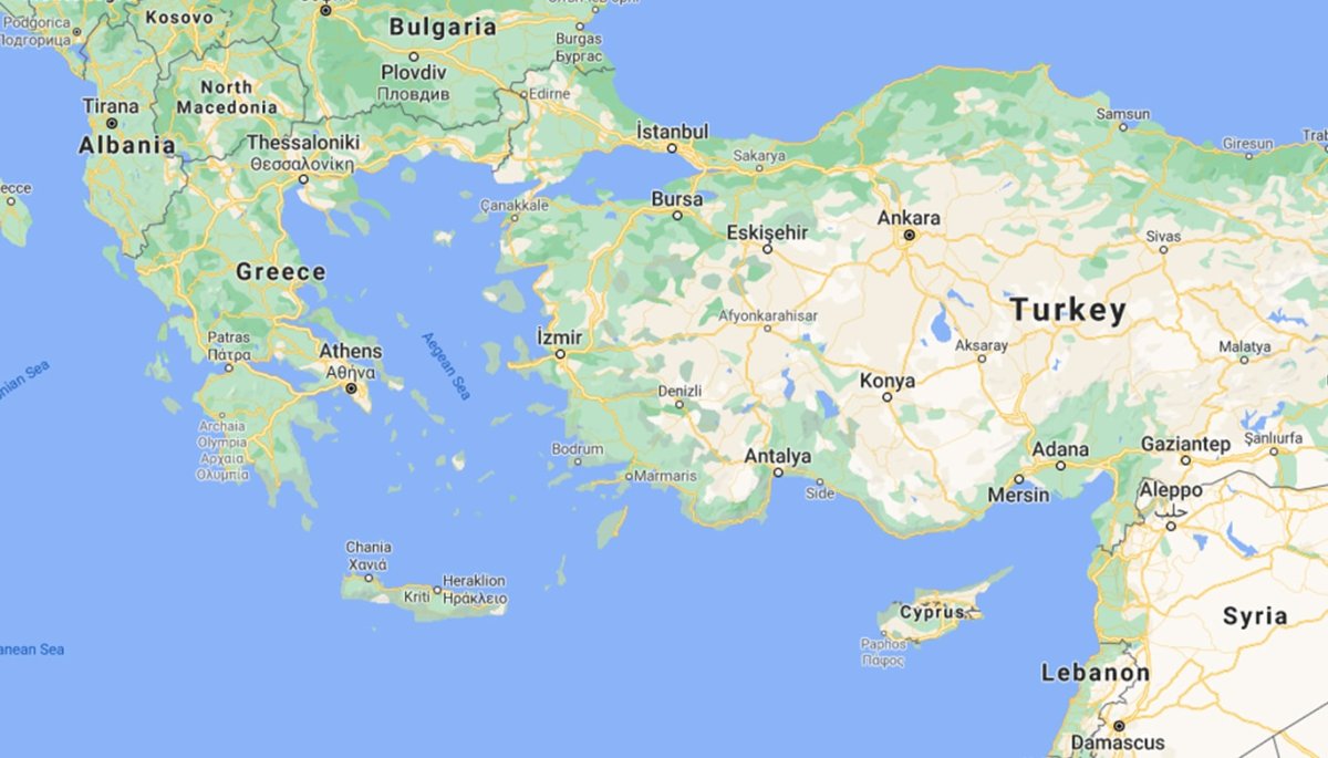 Стена на границе Греции с Турцией