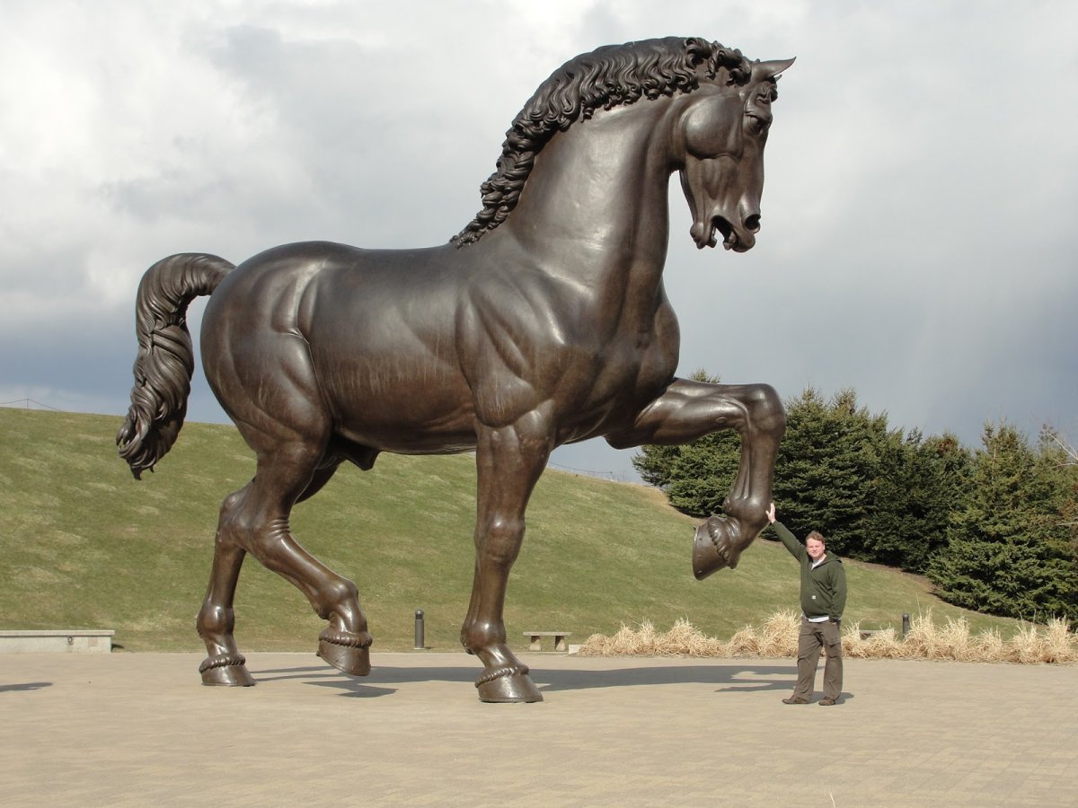Leonardo da Vinci Bronze Horse
