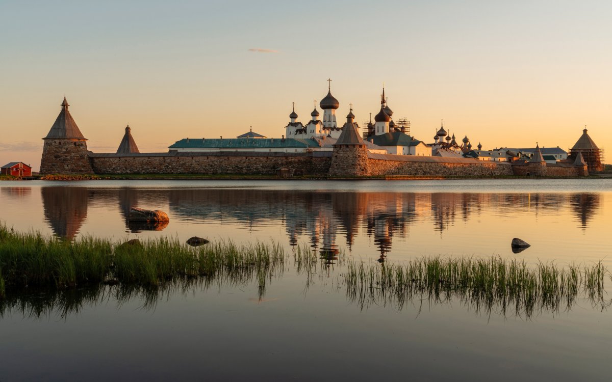 Фото красивой природы, цветов и животных Соловецкого монастыря