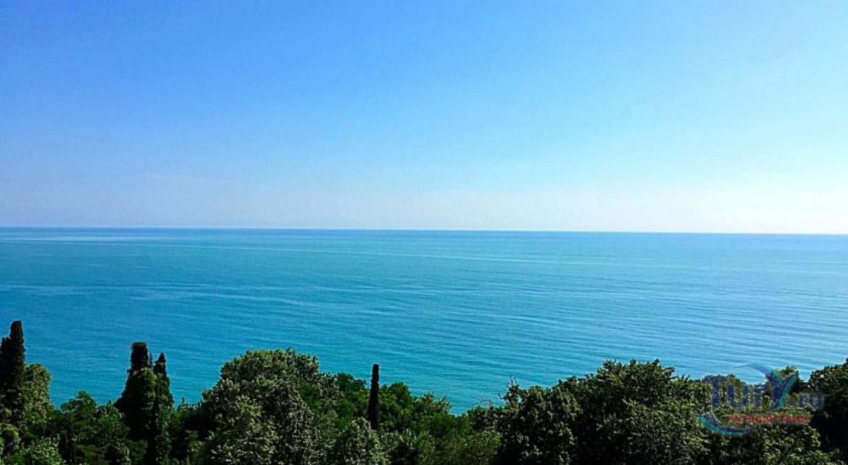 Черноморская Сочи вид на море