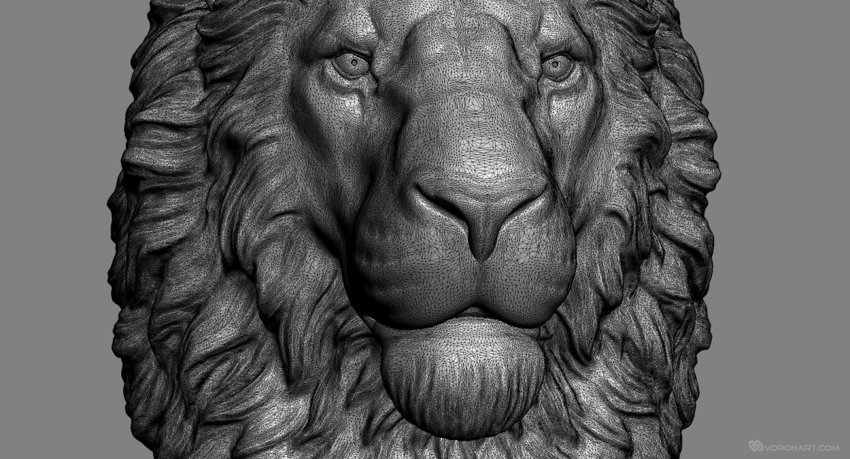 Lion 3d STL