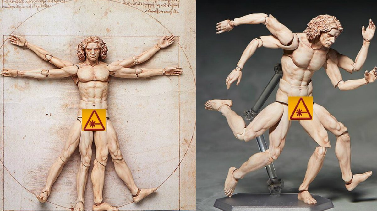 Vitruvian man Leonardo da Vinci