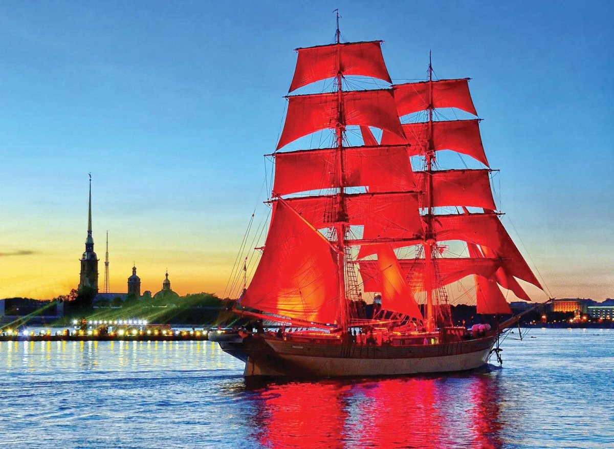Алые паруса Scarlet Sails St. Petersburg