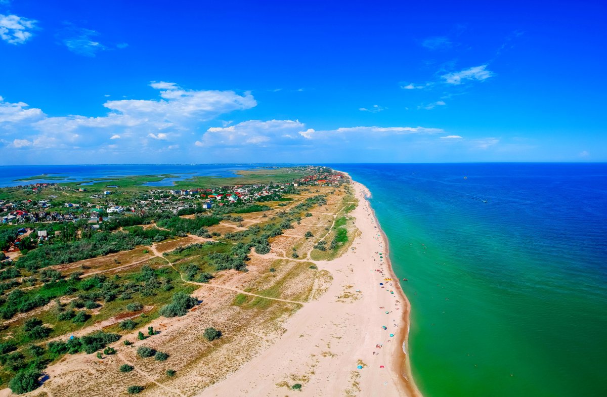 Песочное Крым Азовское море