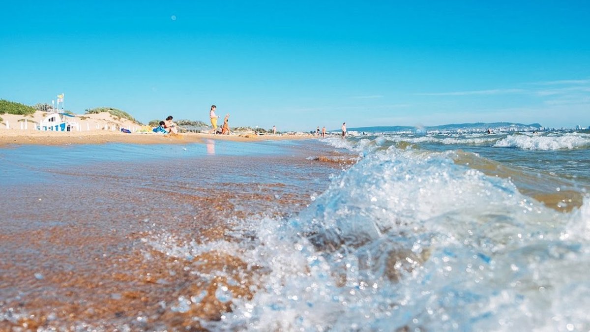 Черное море Анапа Витязево