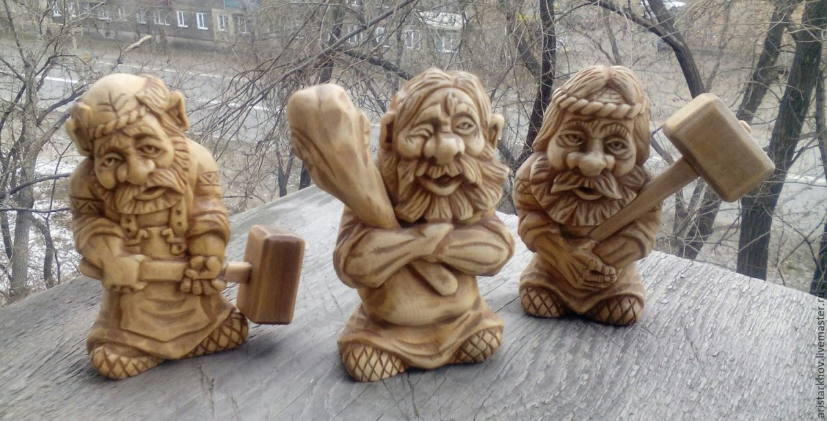 Резьба по дереву Лесовик