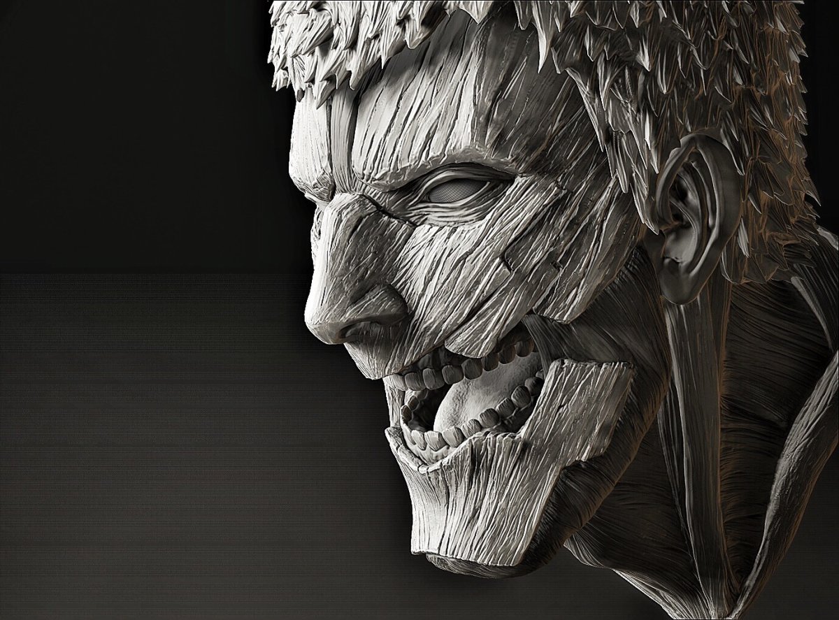 Бронированный Титан Sculpting